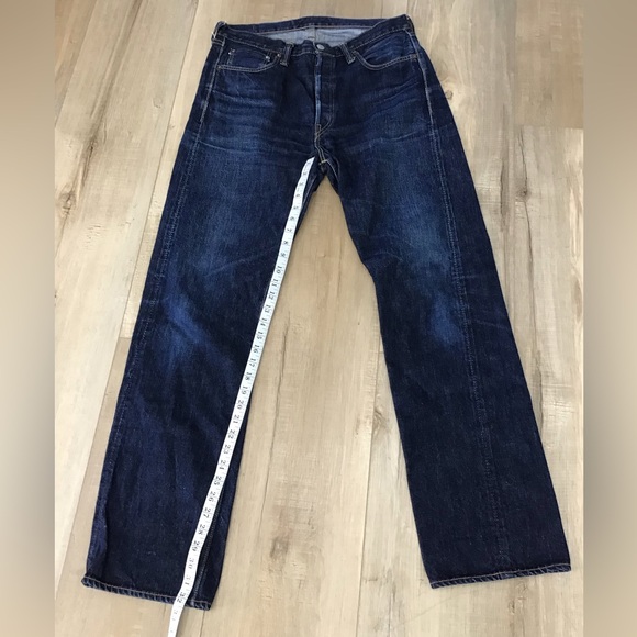 Fullcount & Co. 1101 Dartford Straight Denim Japan Selvedge 33  x 34 - Picture 4 of 4